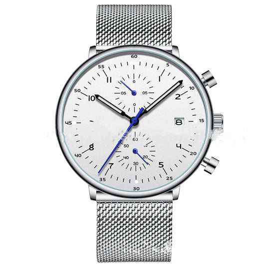 Top Brand Men's Stainless Steel Wristwatch for Men