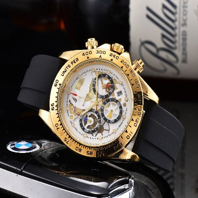 Men's Casual Watches Quartz Case material stainless steel